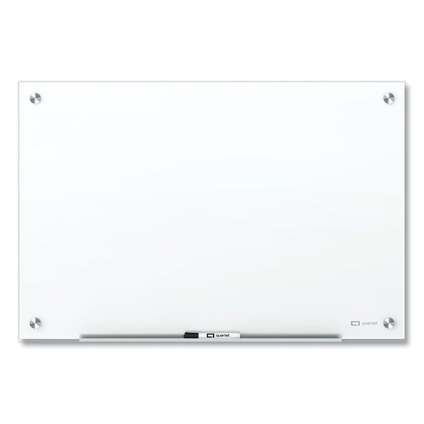Quartet Brilliance Glass Dry-Erase Boards, 24 x 18, White Surface G22418W